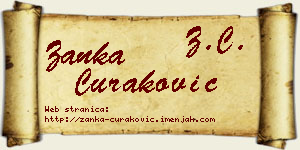 Žanka Curaković vizit kartica